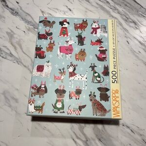 Animal Christmas Puzzle - 500 Pieces WerkShoppe